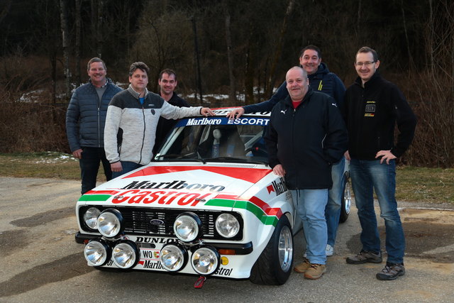 Obmann-Stv. Günther Joham, Obmann Wolfgang Koller, Obmann-Stv. Gerd Pachoinig, Kassier Willi Taudes, Schriftführer-Stv. Roland Gutsche, sowie Organisator und gleichzeitig Schriftführer Horst Nadles (v.li) | Foto: KK