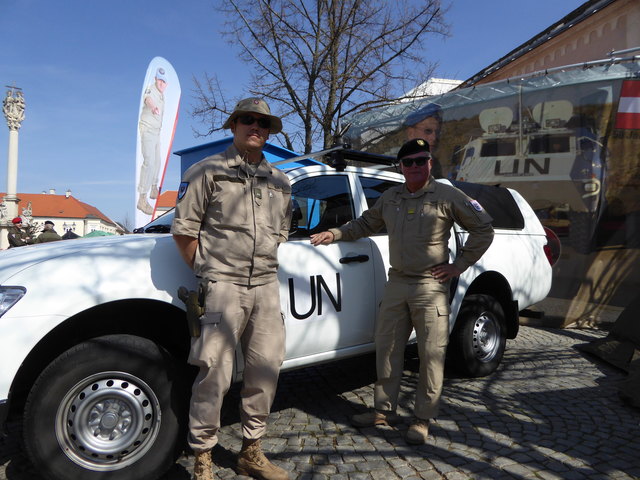 Bundesheer am Brucker Hauptplatz