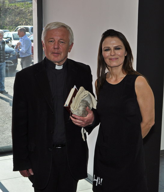 Dekan Dr Ignaz Steinwender mit Frau Haidacher