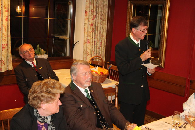 Brigadier Hans Windhaber bei seiner Laudatio