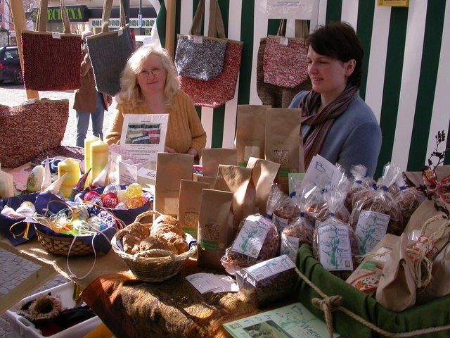 Stand am Rathausmarkt in Zwettl | Foto: Stadtgemeinde Zwettl-NÖ