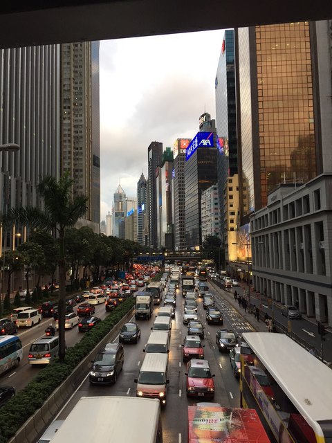 Hongkong in der Rush hour ...