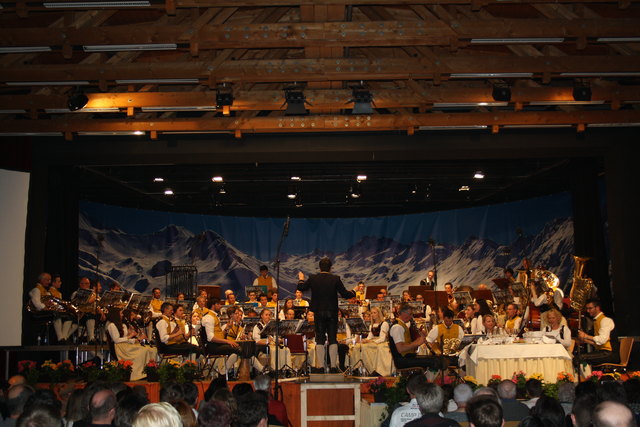 Die Musikappelle Ischgl bot am 1. April ein fulminantes Frühjahrskonzert. | Foto: MK Ischgl/E. Zangerl