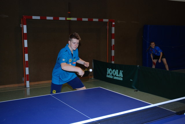 Thomas Ziller setzte sich zweimal im Jugendduell durch.