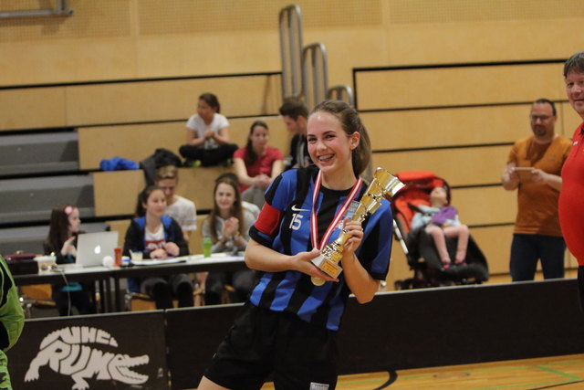 Maria Wyk wurde auch Topscorerin der Österr. U15-Bundesliga mit 53 Punkten (44 Tore/ 9 Assists)