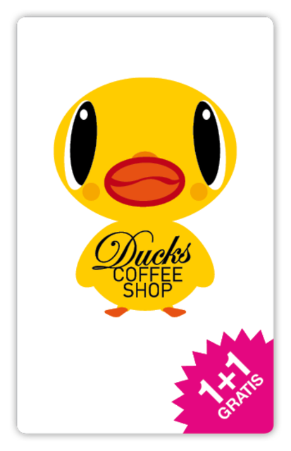 snipcard DUCKS Coffeeshop