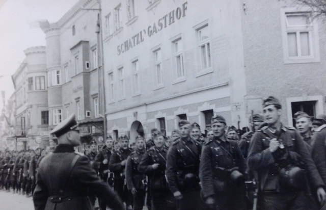 Bisher unveröffentlichte Bilder vom Einmarsch deutscher Truppen in Grieskirchen. März 1938 | Foto: Oberösterreichisches Landesarchiv