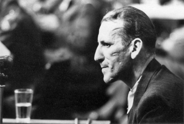 Ernst Kaltenbrunner - Nürnberger Prozess 1946 | Foto: Public Domain