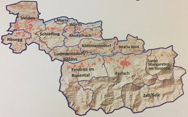 Zwölf Gemeinden bilden die KEM Carnica Rosental