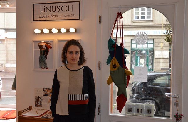 Ein Klassier: Die Fischtasche ist das erste LiNUSCH-Produkt und kostet 59 Euro.