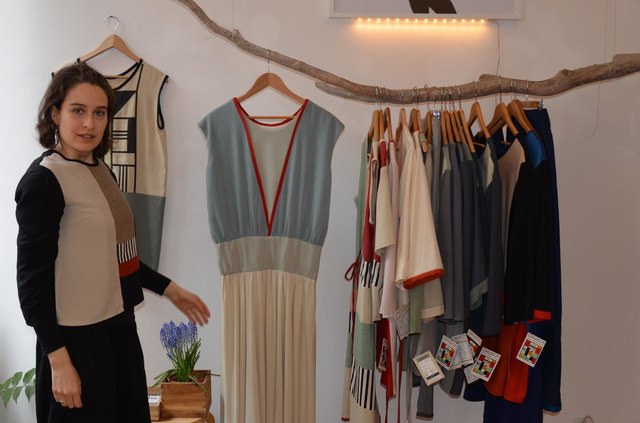 Kunstvolle Mode und jedes Stück ein Hingucker: Tehilla Gitterle hat ihren ganz eigenen Stil kreirt.