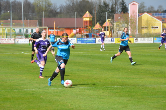 Isabella Gold hatte mehrmals die mögliche Führung für Südburgenland 1b auf den Beinen.