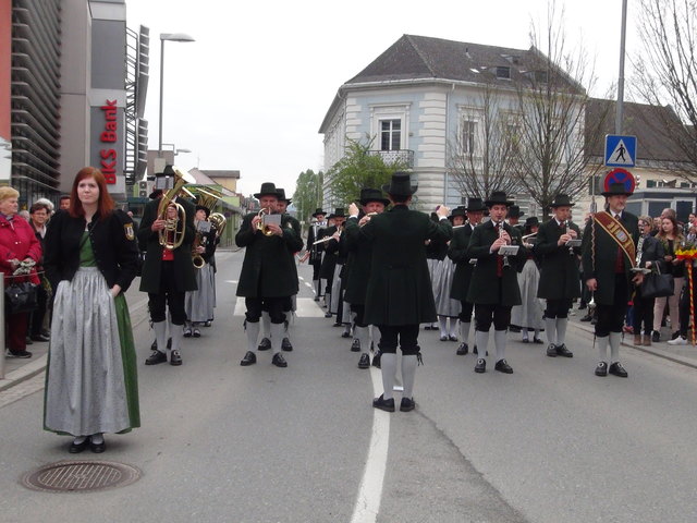 Die Stadtkapelle Leibnitz sorgte für die musikalische Umrahmung der Palmsonntagfeier.