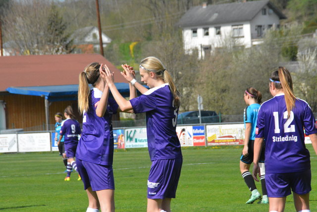 Die Kärntnerinnen jubelten über fünf Tore