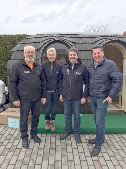 Mit dabei: Franz Bichl, Gerlinde Kornfehl,  Gerald Gurdet und Christian Müllner | Foto: Gerhard Werfring