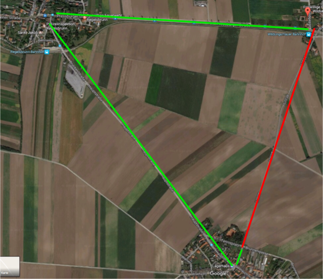 Die L2038 zwischen Scharndorf und Wildungsmauer wird vom 19. bis 28. April gesperrt.