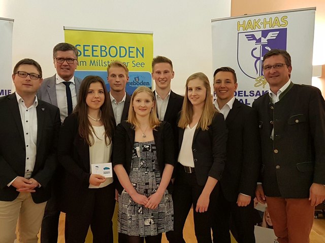 In Seeboden wurden gleich zwei Maturaprojekte von Hak-Schülern präsentiert | Foto: KK