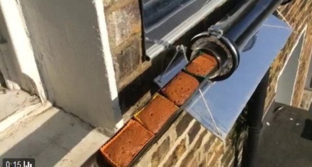 Solar Öfen haben eine hohe Effizienz
