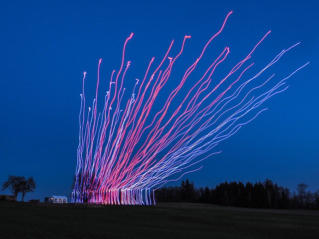 Die Spaxels heben ab. | Foto: Martin Hieslmair