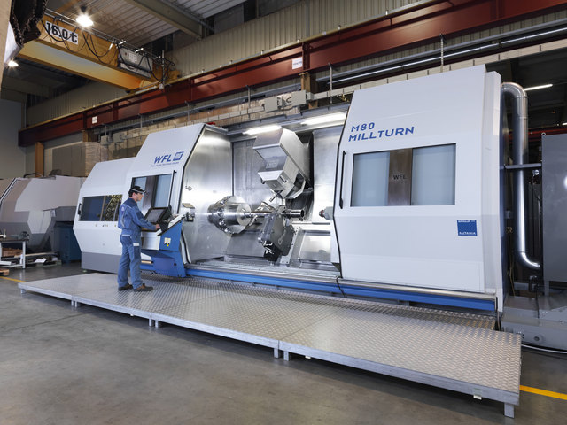 Die Maschine wird zum Bau von Flugzeugteilen für Boeing eingesetzt werden. | Foto: WFL Millturn Technologies