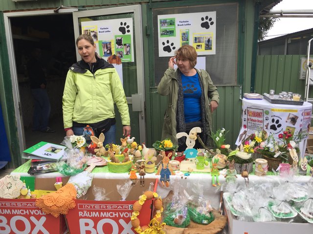Oster-Flohmarkt im Tierheim Bruck. | Foto: Nim