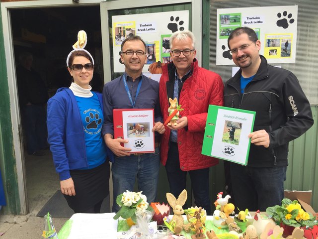 Oster-Flohmarkt im Tierheim Bruck. | Foto: Nim