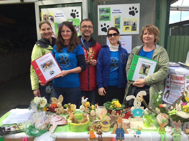 Oster-Flohmarkt im Tierheim Bruck. | Foto: Nim
