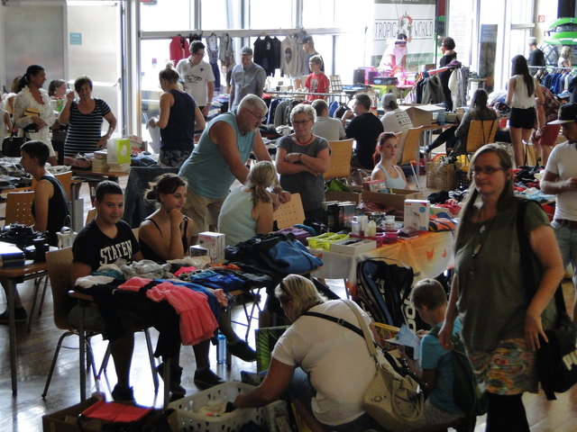 Für die Jugend: Rund 51 Aussteller waren bereits letztes Jahr beim ersten Flow Market im forumKLOSTER mit dabei. | Foto: Monika Bertsch