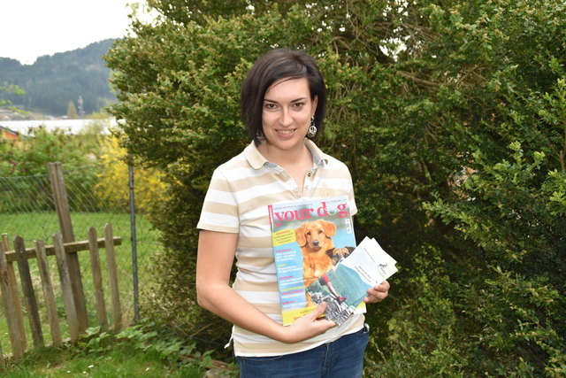 Bettina Bodner hat sich mit einer Werbeagentur selbstständig gemacht. Ihr Hundemagazin ist äußerst erfolgreich | Foto: Friessnegg