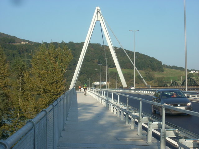 Nach den Sommerferien soll die Steyregger Brücke wieder ohne Einschränkungen zu befahren sein. | Foto: Land OÖ