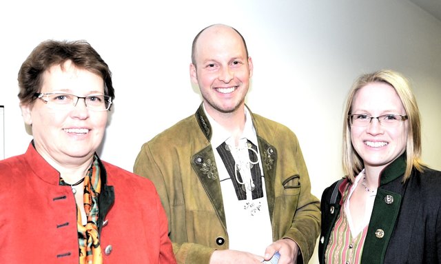 Freuen sich aufs Konzert: Elfriede, Stefan und Angela Bliem