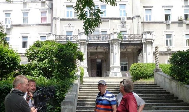 Besuch bei der einstigen Marineakademie in Rijeka (Fiume) - mit ORF-Team | Foto: YCBS