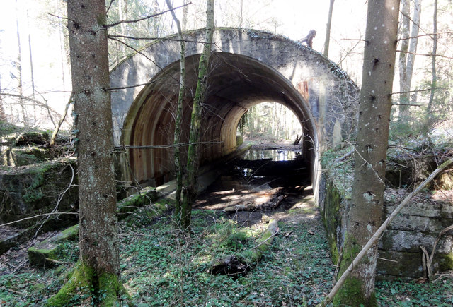 Reichsautobahnrelikt in Oberwang