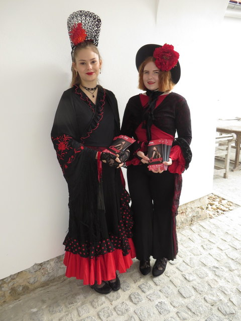 Probe aus der Kostümschneiderei von Christoph Birkner