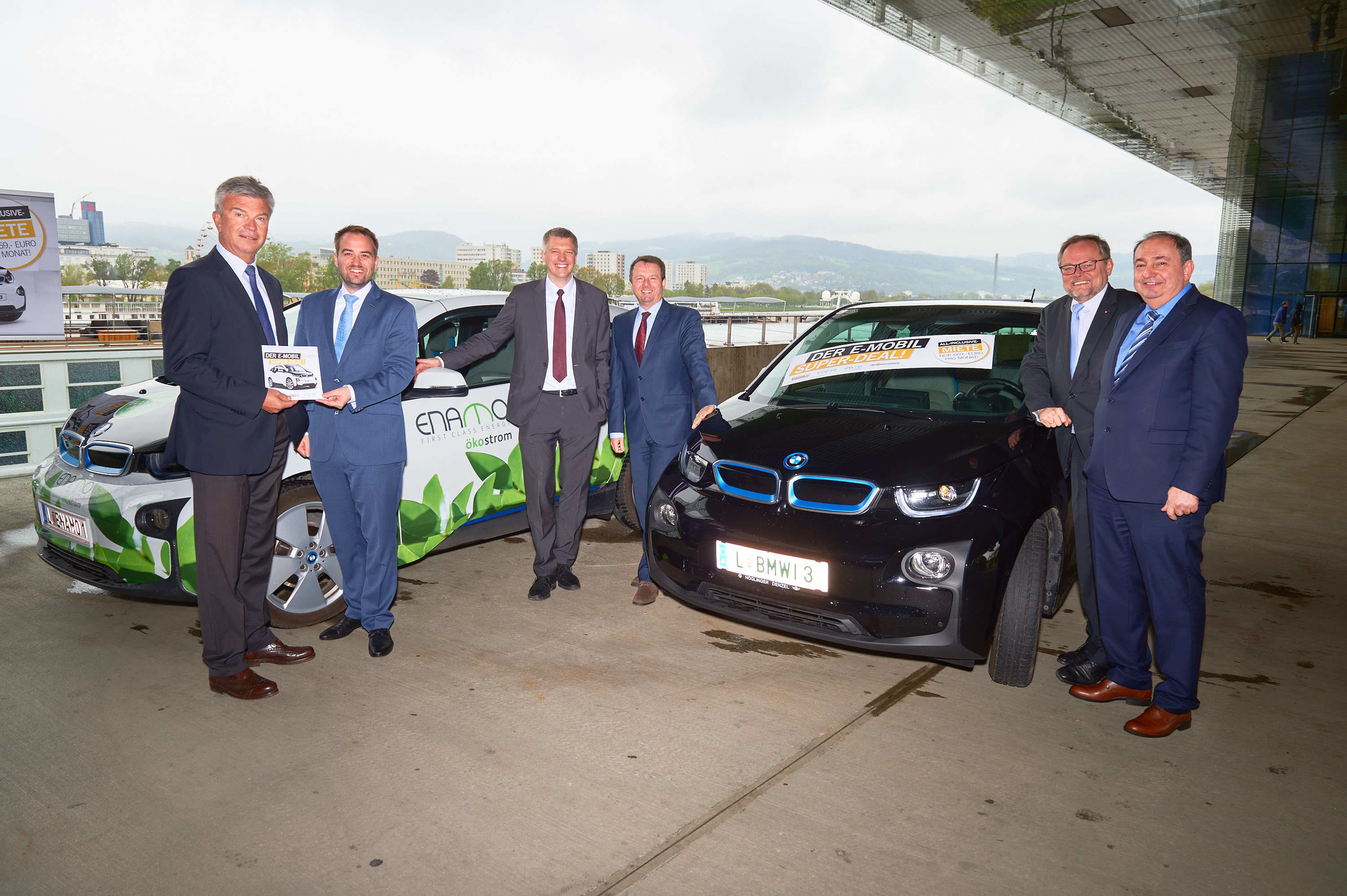 Elektro-BMW inklusive Strom für vier Jahre mieten - Linz