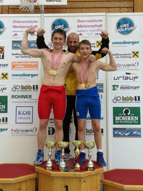 Josef Siller (li.) und Alexander Seiwald holten dreimal Gold. | Foto: Foto: Privat