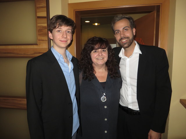 Volker Lang, Ulrike Düh und Philipp Schulter