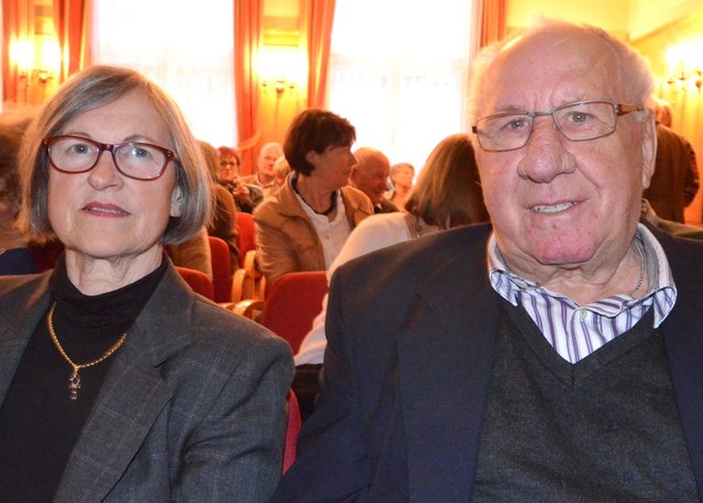 Kultur.aktiv-Aktivistin Edith Tronegger mit Ehemann Werner