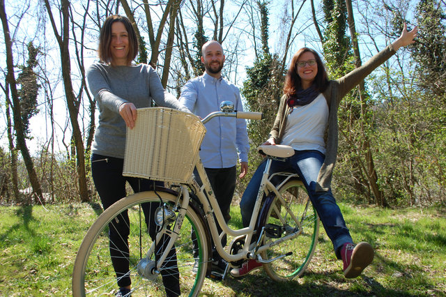 Das Spitzenteam der Eisenstädter Grünen: Yasmin Dragschitz (l.), Anja Haider-Wallner und Peter Ötvös | Foto: Grüne Eisenstadt