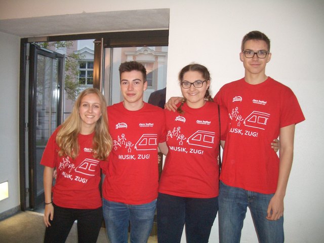 Stefanie, Sebastian, Anna und Jakob