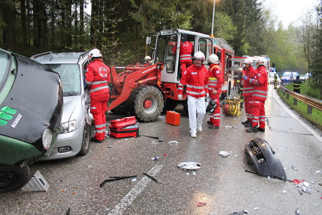 Feuerwehrübung, St. Martin, April 2017