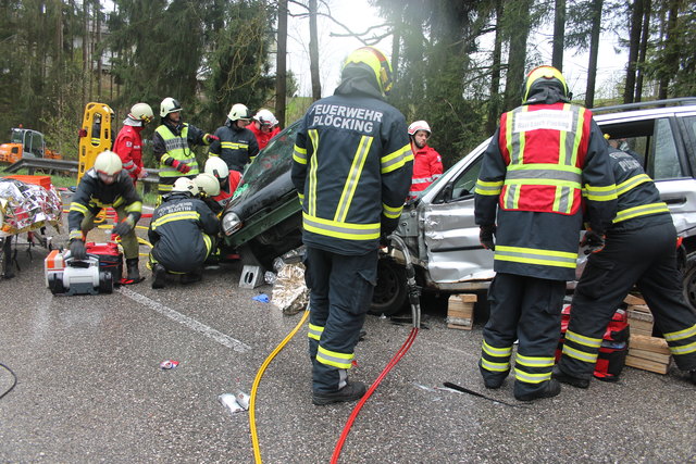 Feuerwehrübung, St. Martin, April 2017