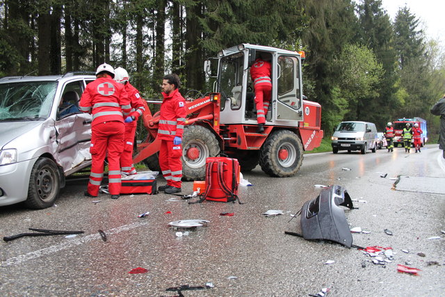 Feuerwehrübung, St. Martin, April 2017
