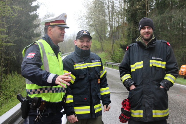 Feuerwehrübung, St. Martin, April 2017