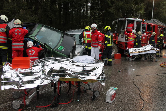 Feuerwehrübung, St. Martin, April 2017