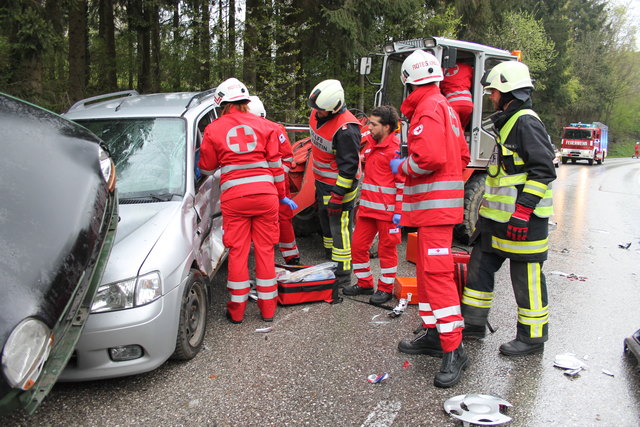 Feuerwehrübung, St. Martin, April 2017
