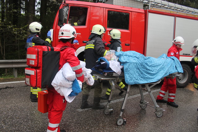 Feuerwehrübung, St. Martin, April 2017