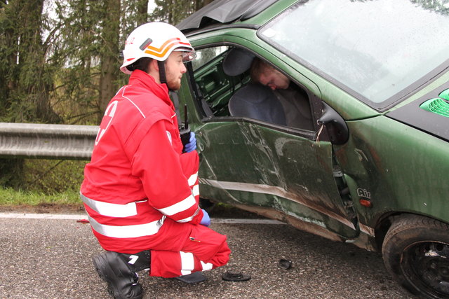 Feuerwehrübung, St. Martin, April 2017