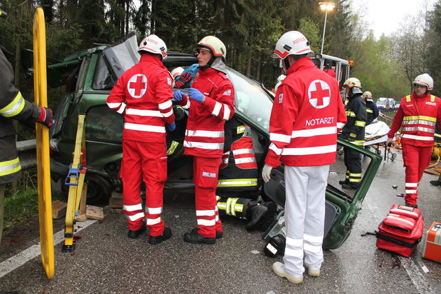 Feuerwehrübung, St. Martin, April 2017