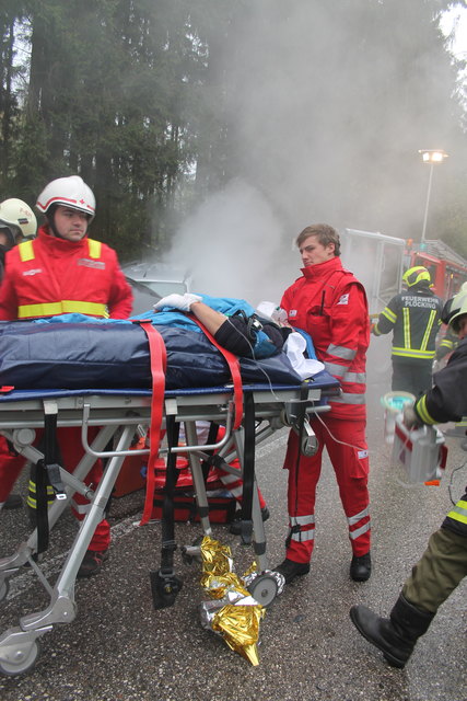 Feuerwehrübung, St. Martin, April 2017
